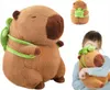 Capybara Kuscheltier Plüschtier mit kleine Schildkröte, Produktbild-Vorschau 6