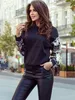 Numoco Damen-Kapuzenpulli mit Kapuze Youmyal schwarz S Produktbild-Vorschau 10