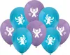 Stitch - 8 Luftballons - ca. Ø 21 cm Produktbild-Vorschau 2
