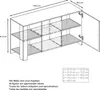 Vladon Sideboard Canto,  Germany, lange Anrichte mit 2 Produktbild-Vorschau 4