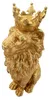 Mauro Ferretti Dekofigur König Löwenmantel 30x42x74 cm gold Produktbild-Vorschau 4
