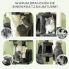 Drapak dla kota D30-050GY, XXL, z drabinką, wielostopniowy, Podgląd zdjęcia produktu 7
