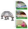 Solidchoice - Drewniane akcesoria kolejowe, most, zabawka Podgląd zdjęcia produktu 4