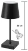 LED Tischlampe Schwarz mit Touchfunktion Cepewa Produktbild-Vorschau 7