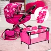 Bayer Design 12749AB Puppenwagen Cosy Set mit Bett, Kissen, Produktbild-Vorschau 6