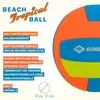 NEOPREN BEACH BALL TROPICAL, in Displaybox, Produktbild-Vorschau 5