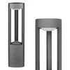 Two gray outdoor lamps on a white background. Podgląd zdjęcia produktu