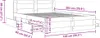 vidaXL Bettgestell mit Kopfteil Betongrau 140x200 cm Produktbild-Vorschau 8