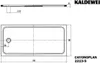 KALDEWEI 375347982666 DW CAYONOPLAN Mod.2223-5, 800 x 1700, Produktbild-Vorschau 3
