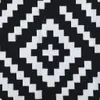 vidaXL Tapis d'extérieur ARAKIL blanc et noir 160x230 cm PP Voir les images du produit 6