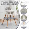 OYAJIA Hochstuhl baby 6 in 1 Sitzerhöhung Kinderstuhl Produktbild-Vorschau 4