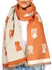BRUBAKER Cashmirillo Damen Schal mit Katzen Muster - 70 x Produktbild-Vorschau 1