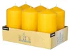 6 PAPSTAR Stumpenkerze goldgelb Produktbild-Vorschau 3
