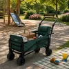 Zelsius Bollerwagen mit Liegefunktion, Grün, 100 kg Produktbild-Vorschau 2