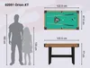 Carromco Billard Orion-XT Billardtisch für Kinder Mini Produktbild-Vorschau 7
