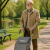 Einkaufstrolley Einkaufswagen Einkaufstasche faltbar 44 L Produktbild-Vorschau 9