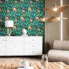 NEWROOM Tapete Blau Vliestapete Dschungel - Mustertapete Produktbild-Vorschau 5