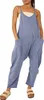 ASKSA Dámský letní overal bez rukávů Baggy Oversize Casual Náhled obrázku produktu 1