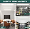 ZMH Feuchtraumleuchte LED Werkstattlampe 120CM 36W Produktbild-Vorschau 3