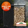 GARDEBRUK® Stojan na palivové dřevo venkovní ocelový XXL Náhled obrázku produktu 6