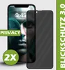 2X Blickschutz Panzerfolie Für Apple iPhone 16 Produktbild-Vorschau 1
