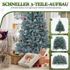180cm Künstlicher Weihnachtsbaum mit 450 LED Produktbild-Vorschau 5