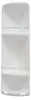 CAESAR Eckregal 3-Fach, 226x710x160 mm, ABS/weiß Produktbild-Vorschau 1