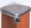 Pfostenkappe Edelstahl Pyramide für Pfosten 10x10 cm, inkl. Produktbild-Vorschau 1