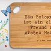 Mr. & Mrs. Panda Holzbrett Spruch Bologneser Herzfreund - Produktbild-Vorschau 3