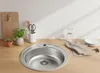 [Edelstahlspüle Ø 51 cm] Hochwertig beidseitig Montierbar Produktbild-Vorschau 2
