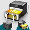 Heißluftfritteuse 2x5L, Airfryer Doppelkammer Einkammer Produktbild-Vorschau 5