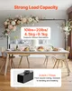 A table setting with decorations and a product display. Voir les images du produit