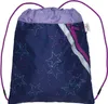 A close-up view of a child's drawstring backpack with a star pattern. Anteprima dell’immagine prodotto