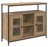 vidaXL Dressoir Artisan-Eikenhout, 100 x 35 x 80 cm, Productafbeelding-voorbeeld 2