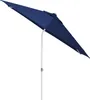 KETTLER  Easy Push Schirm Ø 270 cm, UPF 50+, silber/ blau, Produktbild-Vorschau 1