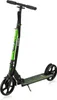 A black and green kick scooter is shown against a white background. Náhľad obrázku produktu