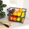 Vilde Obstkorb Obst-Etagere Loft-Korb aus Metall für Obst Produktbild-Vorschau 3