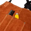 Lederschürze für Handwerk und Schweißen, flammhemmend, Produktbild-Vorschau 4