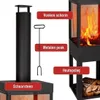 Piec tarasowy BBQ Collection z kominem Palenisko ogrodowe z Podgląd zdjęcia produktu 13