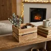 Kleine Holzkisten geflammt Deko Geschenkbox aus Holz Produktbild-Vorschau 7