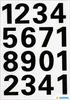 HERMA Zahlen Sticker 0-9 Folie schwarz Höhe: 25 mm 32 Produktbild-Vorschau 3