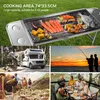 SunJas Holzkohlegrill CA-12 Tragbar Klappgrill XXL mit 2 Produktbild-Vorschau 2