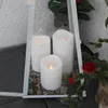 Szwedzka Świeca LED PAUL, Biała, 7,5 cm, Realistyczny Podgląd zdjęcia produktu 8