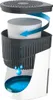 An exploded diagram of a room dehumidifier, showing its internal components and how water is collected. Náhled obrázku produktu