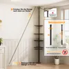iropro Teleskop Duschregal ohne Bohren, Teleskopregal Bad Produktbild-Vorschau 4