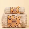 sada 2 detských uterákov "Capybara" - 70x140 + 35x75 cm - Náhľad obrázku produktu 2