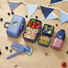 MONBENTO Kinder Brotdose TRESOR 16 x 9.2cm Blau Lunch Produktbild-Vorschau 9