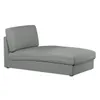 Dekoria Bezug für Kivik Recamiere Sofa, blau, Bezug für Produktbild-Vorschau 2