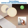 SONNI 100 x 70 x 3,5 cm białe kwadratowe lustro ubraniowe z Podgląd zdjęcia produktu 9