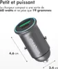 imoshion Mini autolader - 2 ports - USB-A Quick Charge - Voir les images du produit 3
